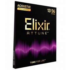 Elixir 21102 Attune, Phosphore Bronze, Medium, 13-56 - Vue 1